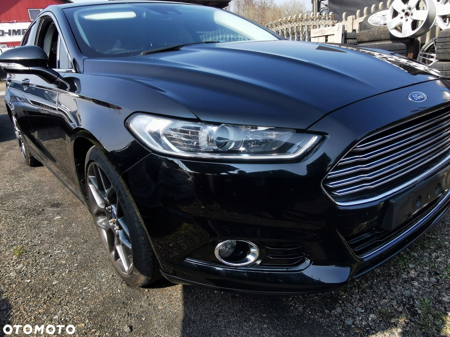 FORD MONDEO MK5 MKV 14-19 ZDERZAK MASKA 2 x BŁOTNIK PRZÓD KOMPLETNY BD - 11