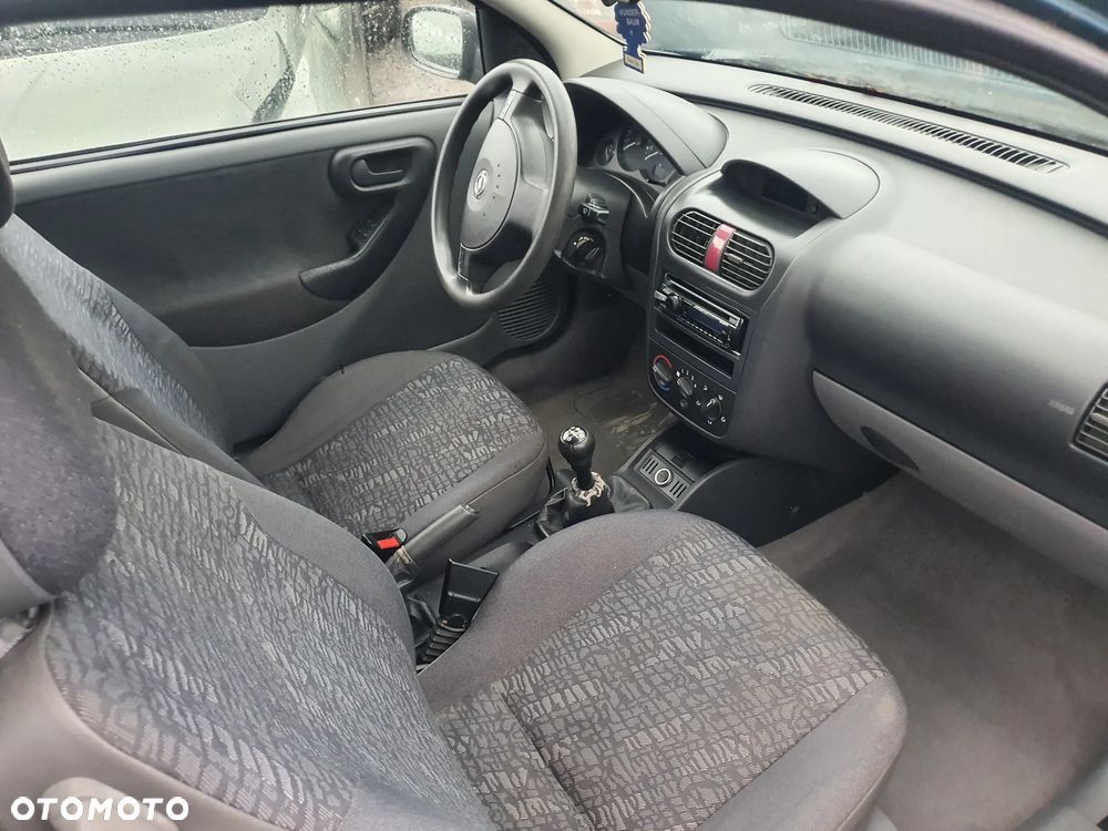 opel corsa c fotel kanapa deska kokpit podsufitka boczek podłokietnik licznik panel szyb stacyjka - 2