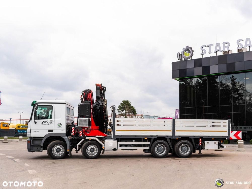 Mercedes-Benz Actros 3244 8x4 Fassi F600 HDS Żuraw Fly Jib Wciągarka - 9