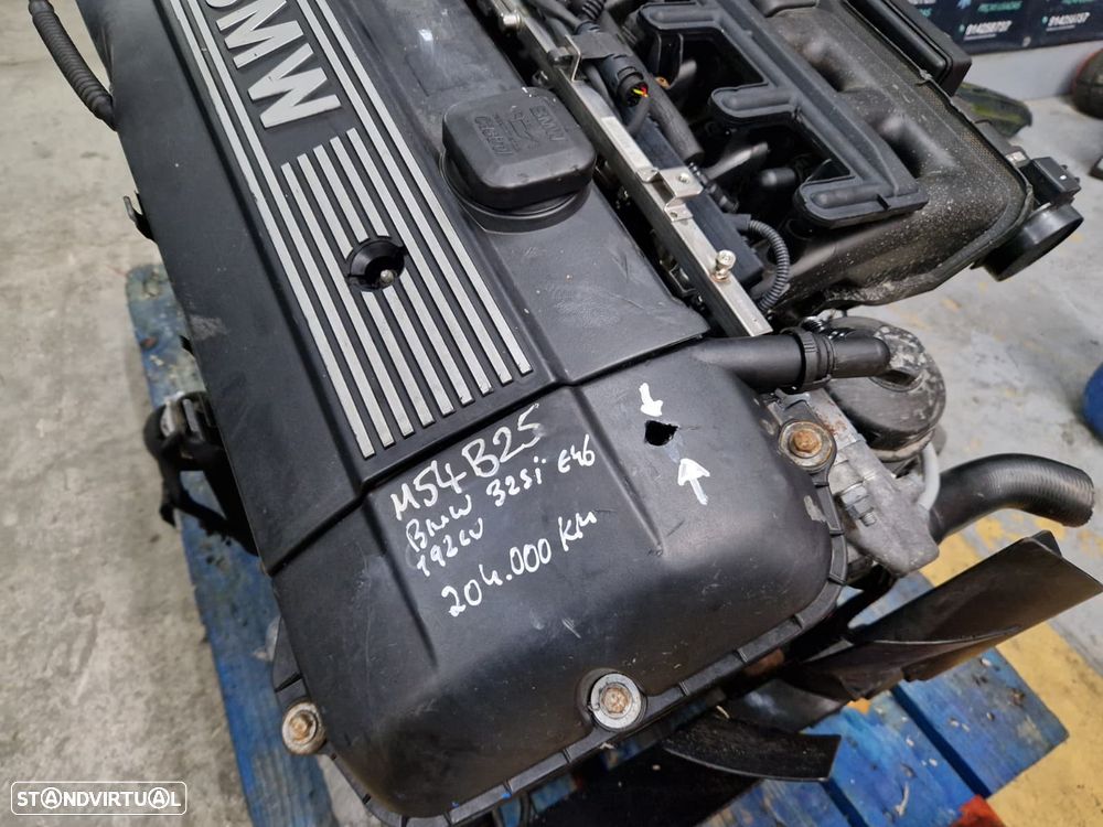 Motor usado M54B25 BMW E46 2500CC 192CV 325I E39 525I E36 Z4 - 9