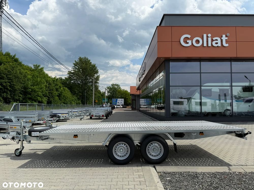 Niewiadów Laweta samochodowa MARS 450x210  przyczepa platforma z najazdami JUPITER - 9