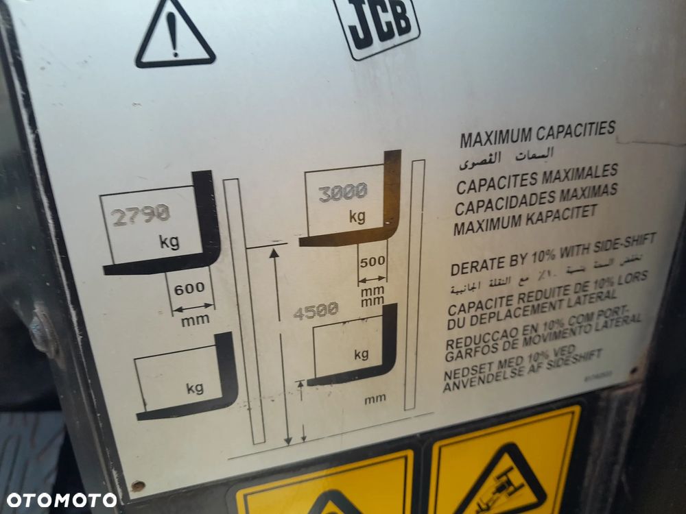 JCB 930-4 940-4 TRIPLEX 4X4 4,5m - 25