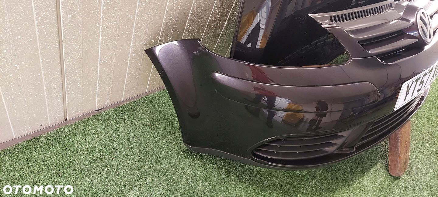 ZDERZAK PRZÓD KOMPLETNY GRILL VW GOLF V PLUS LAK LC9Z - 3