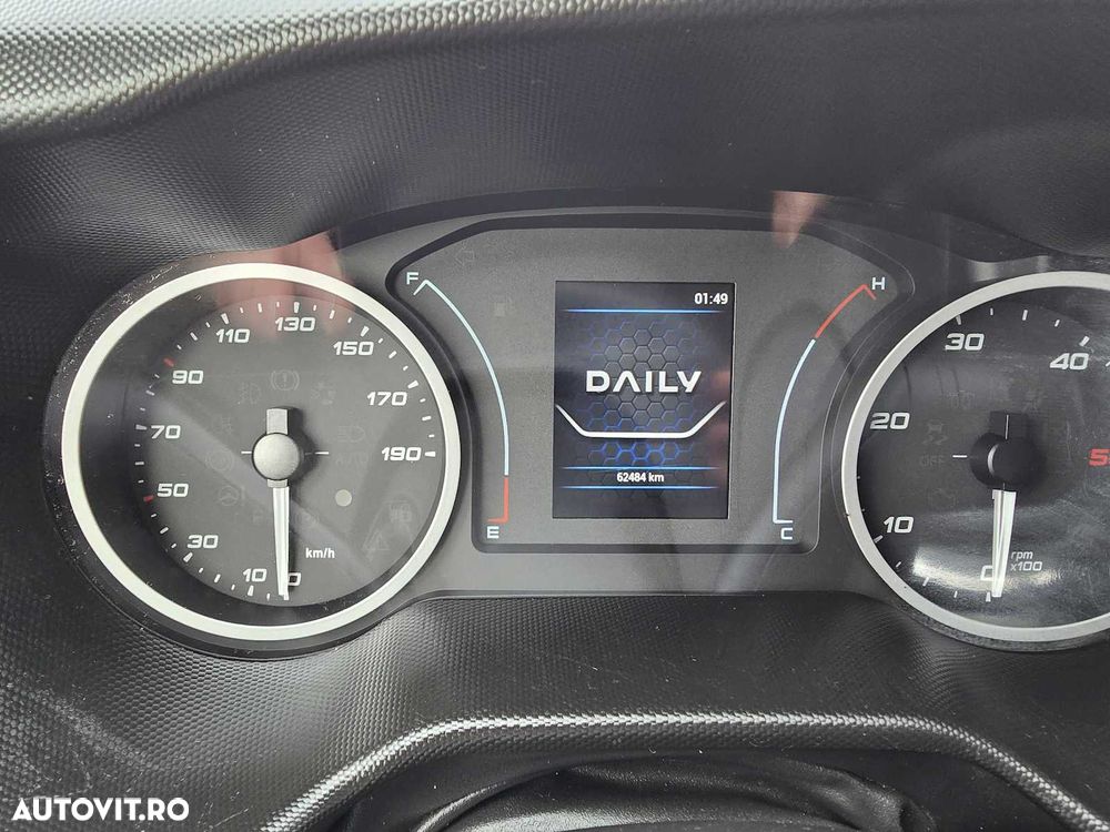 Iveco Daily 35C14 doka, 6 loc. basculabila, 140 CP, 2020, 62400 km. - 12