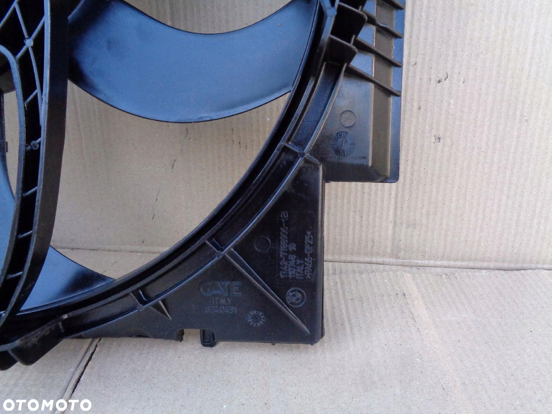 Bmw E81 E87 E90 E92 E84 Wentylator Chłodnicy 400W M47N2 N47 Sprawny 7788906 - 7
