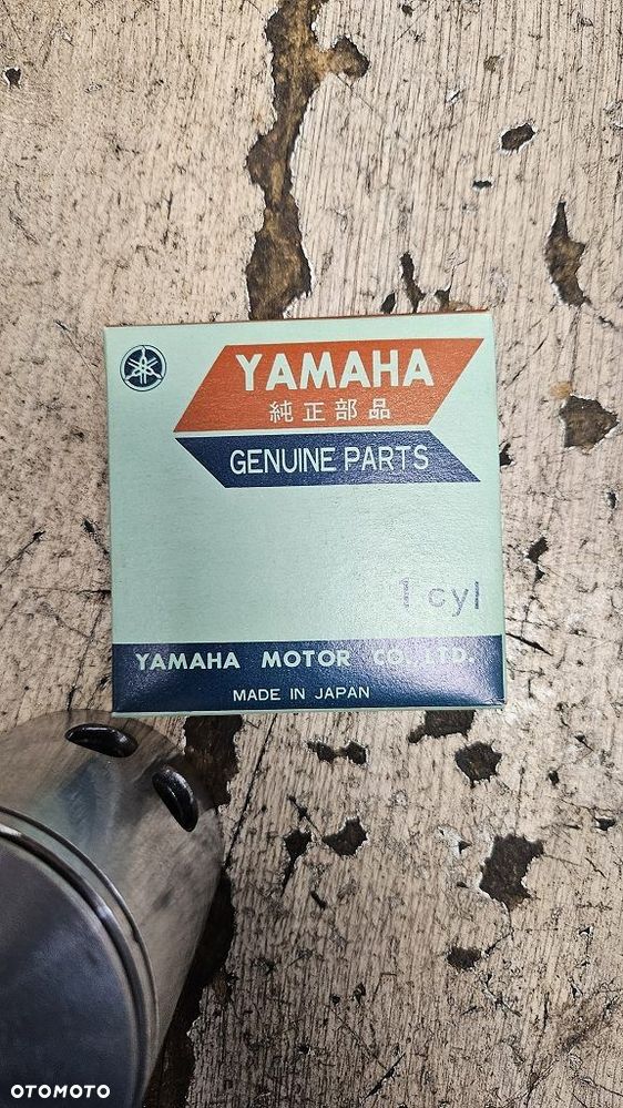 Oryginalny zestaw tłok pierścienie sworzeń Yamaha DT125 / TY125  444-11630-00 - 8