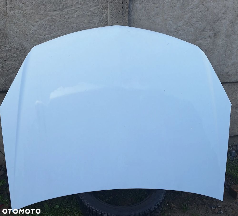 MASKA ,POKRYWA SILNIKA -OPEL ASTRA H / BIAŁA -Y474 - 1