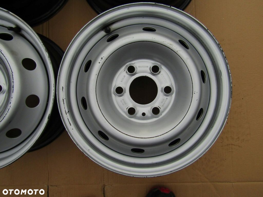 4x Felga Felgi 16 Iveco Daily 6,5j 6x125 ET68 / NAJMOCNIEJSZE - 8