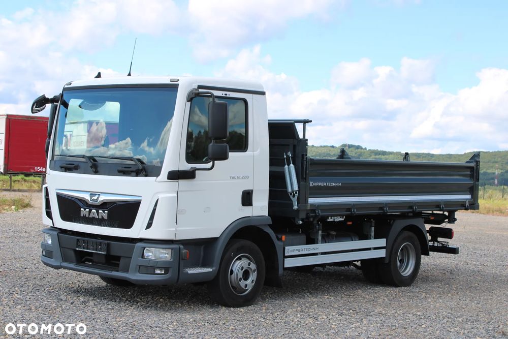 MAN TGL 12.220 12.250 Nowy 3-stronny WYWROT Kiper Wywrotka Manual Klima Blokada mostu TGM Atego Eurocargo Midlum - 9