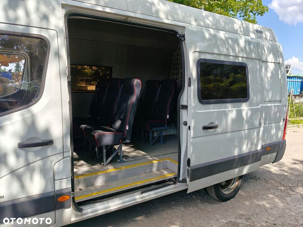 MASTER MOVANO ZABUDOWA KAMPER L3H3 2.3 DCI 150 KM BLIŻNIAK ANGLIK 90 TYŚ KM - 10
