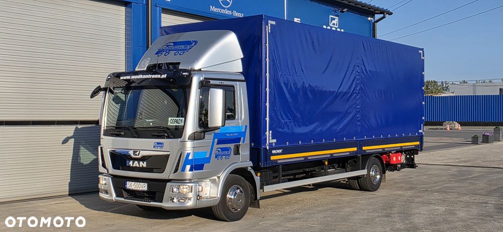 MAN TGL 12.250 E6 plandeka winda BAR 1,5t klimatronik - 2