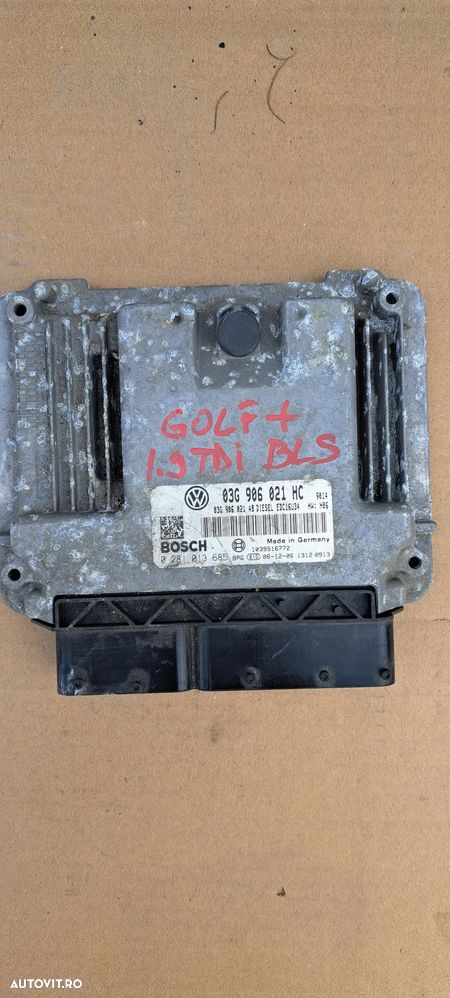 Calculator motor Volkswagen Golf plus 1.9 tdi BLS - 1
