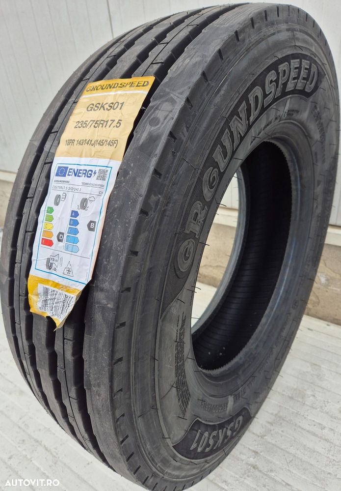235/75 R17.5 143J GROUNDSPEED GSKS01 18 PR, Anvelope remorca M+S - 4