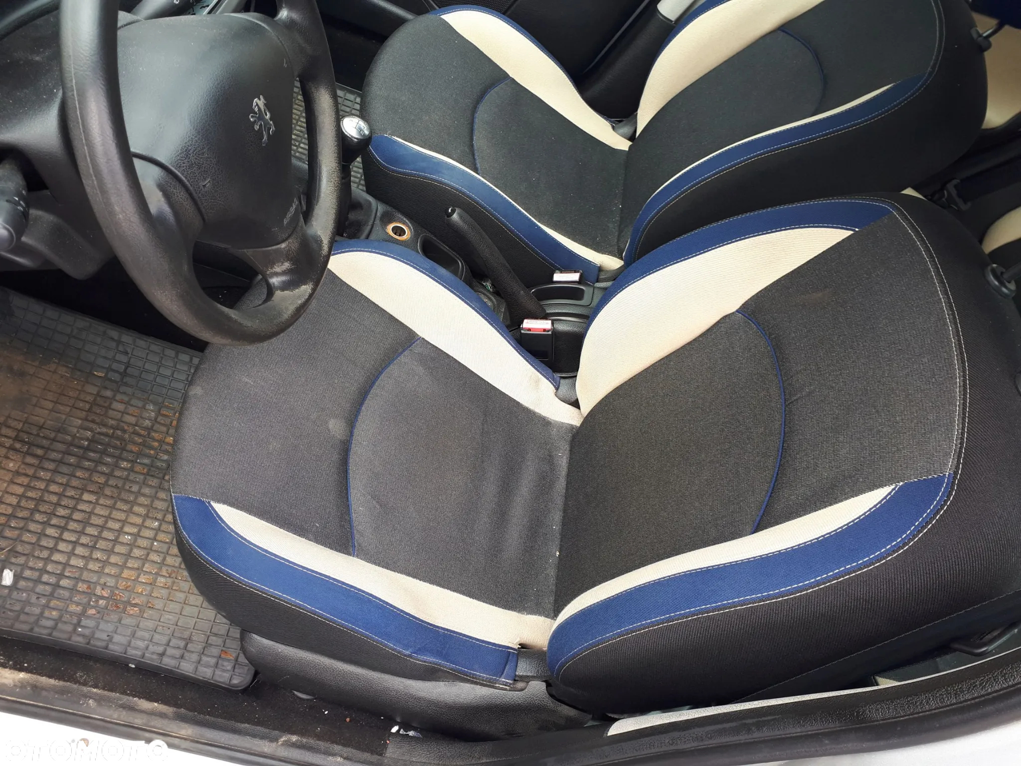 PEUGEOT 206 SW LIFT 03-09 MASKA PRZÓD PRZEDNIA EZR - 19