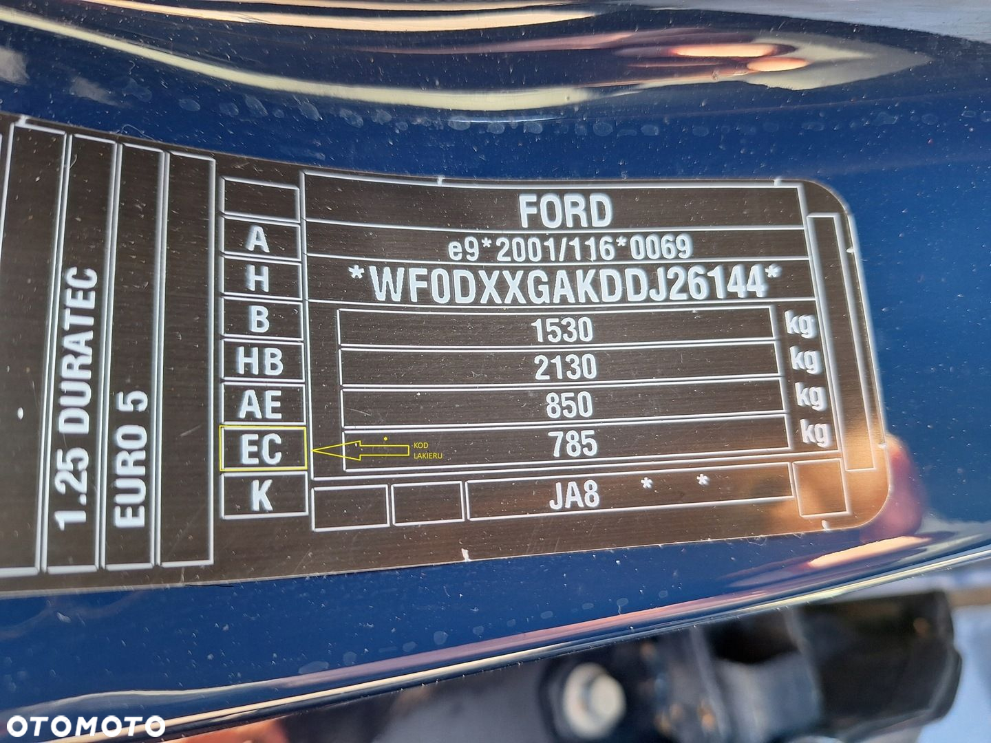 FORD FIESTA VI 12-17 LIFT MK7 JA8 LIFCIE REFLEKTOR LAMPA PRZÓD LEWA H15H7 - 16