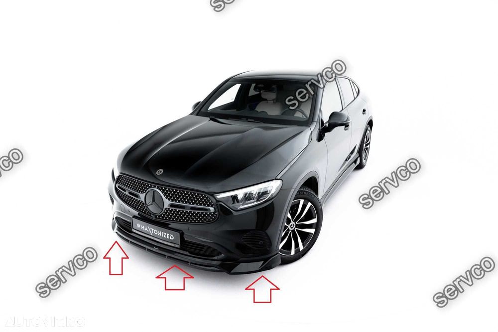 Prelungire bara fata Mercedes GLC Coupe C254 2022- v2 - Maxton Design - 2