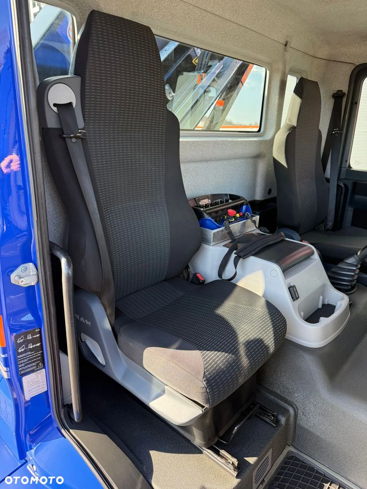 MAN TGM TGL TGS 18.250 // wywrotka 3-S + HDS HMF 1420 - K2 // E5 // budowlanka //żuraw dzwig kran crane // Świeżo sprowadzony!! - 36