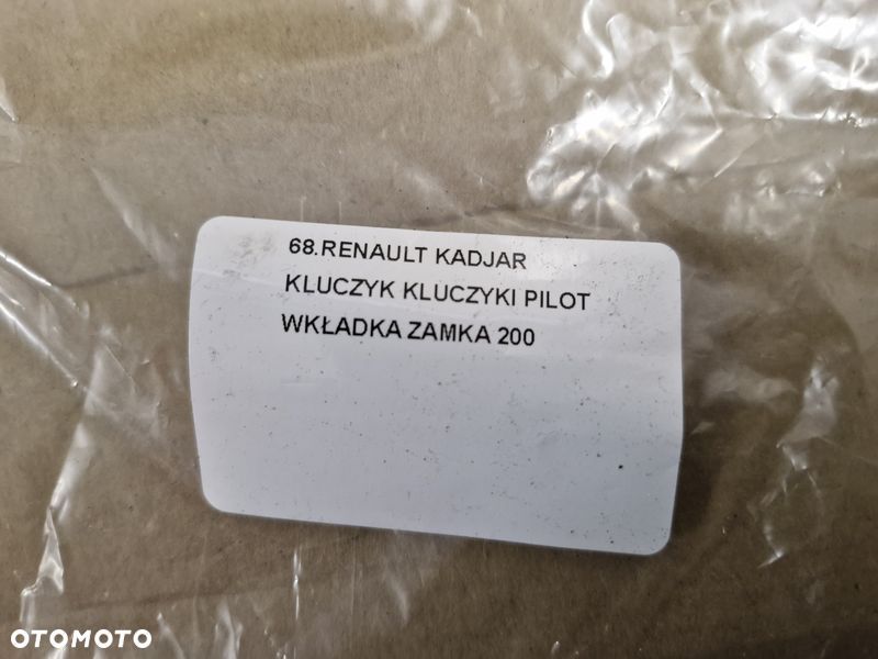 RENAULT KADJAR KLUCZYK KLUCZYKI PILOT WKŁADKA ZAMKA - 7