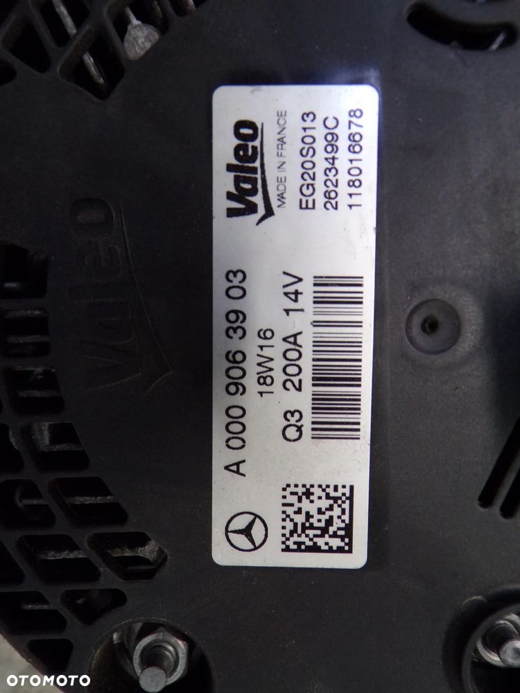 ALTERNATOR MERCEDES SPRINTER A0009063903 - 4