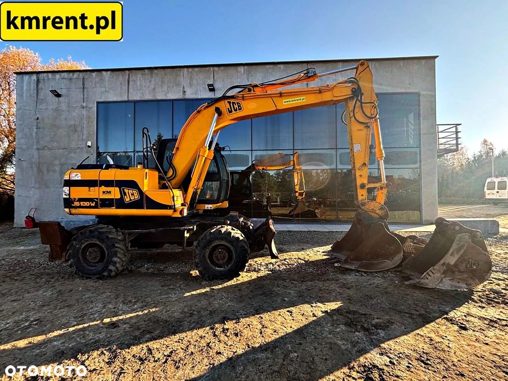 JCB JS 130 W KOPARKA KOŁOWA 2002r. | KOMATSU PW 140 CAT LIEBHERR 313 315 316 JCB JS 145 - 2