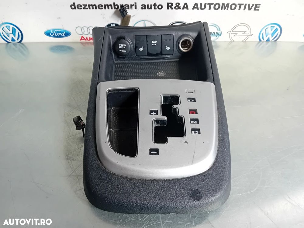 Consola Schimbator Butoante Incalzire Scaune Hyundai Santa Fe 2 II An 2006-2012 - 4