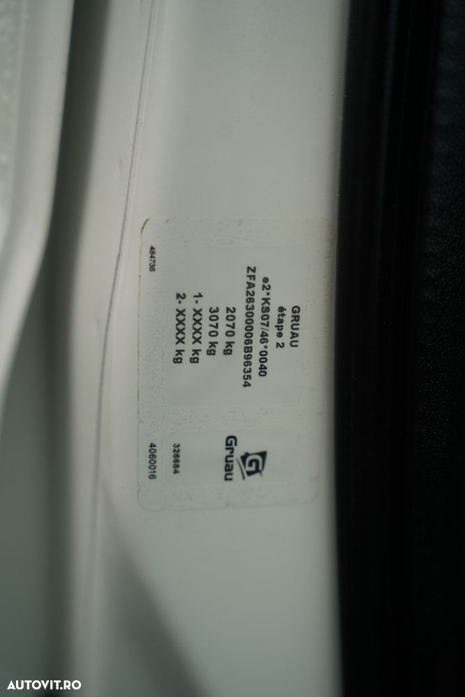 Fiat DOBLO / FURGON FRIGORIFIC / THERMO KING B-100 / SISTEM DOUBLE DECK / IMPORT / - 38