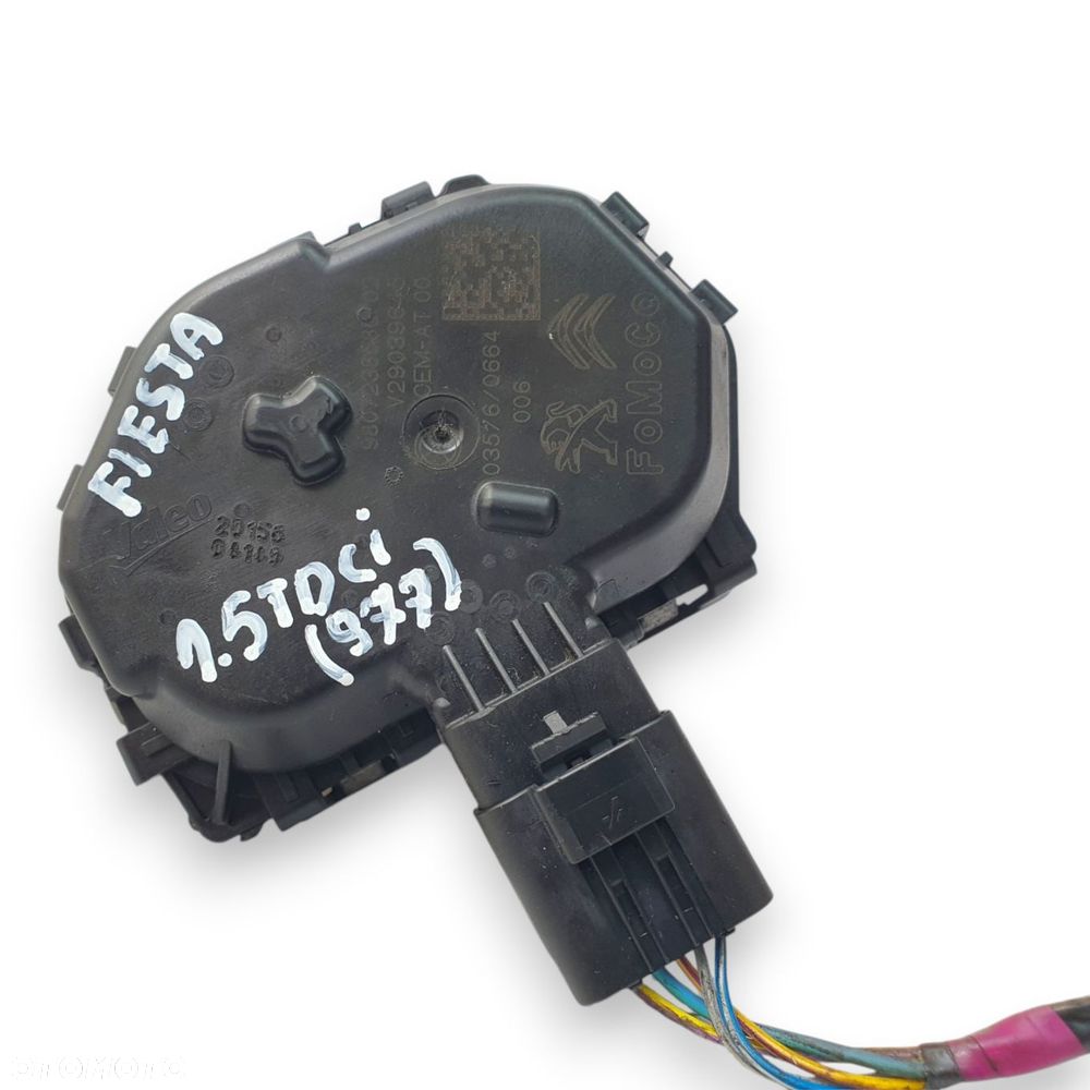 PRZEPUSTNICA Ford Fiesta MK7 1.5 TDCi 9807238580 V29039645 - 1