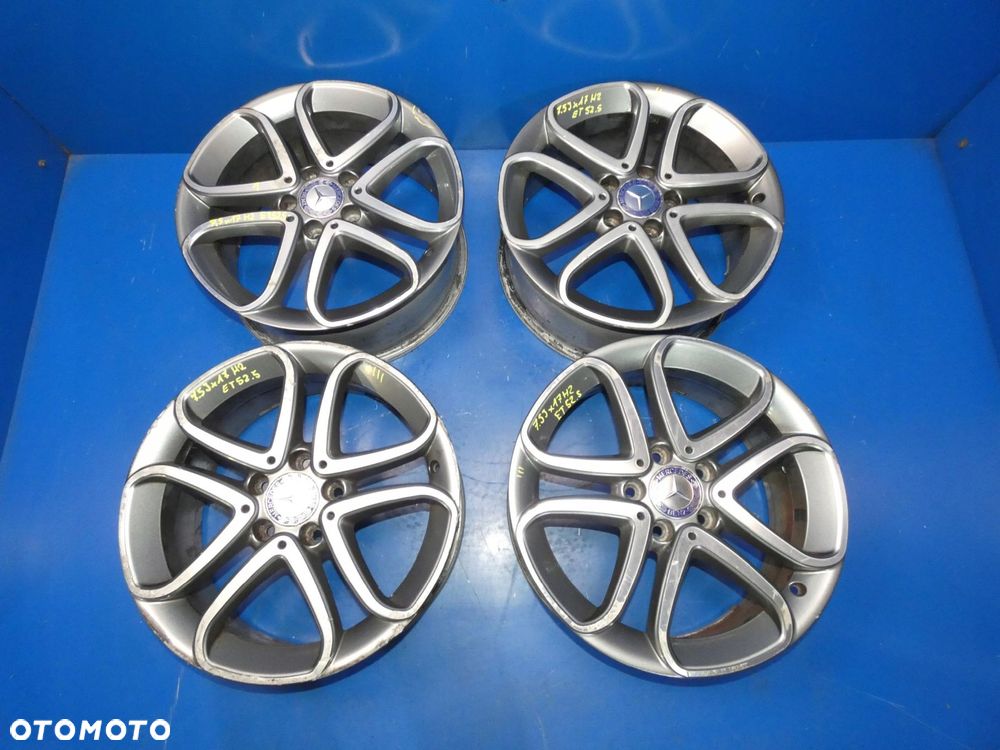 MERCEDES A W176 CLA W117 B W246 FELGI ALUMINIOWE 5X112 17'' R17 KOMPLET - 1