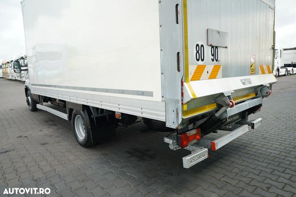 Iveco DAILY 70 - 160 / CONTAINER 5.2 m / DHOLLANDIA LIFT / GVW: 7.000 KG / 2021 / IMPORTAT - 13