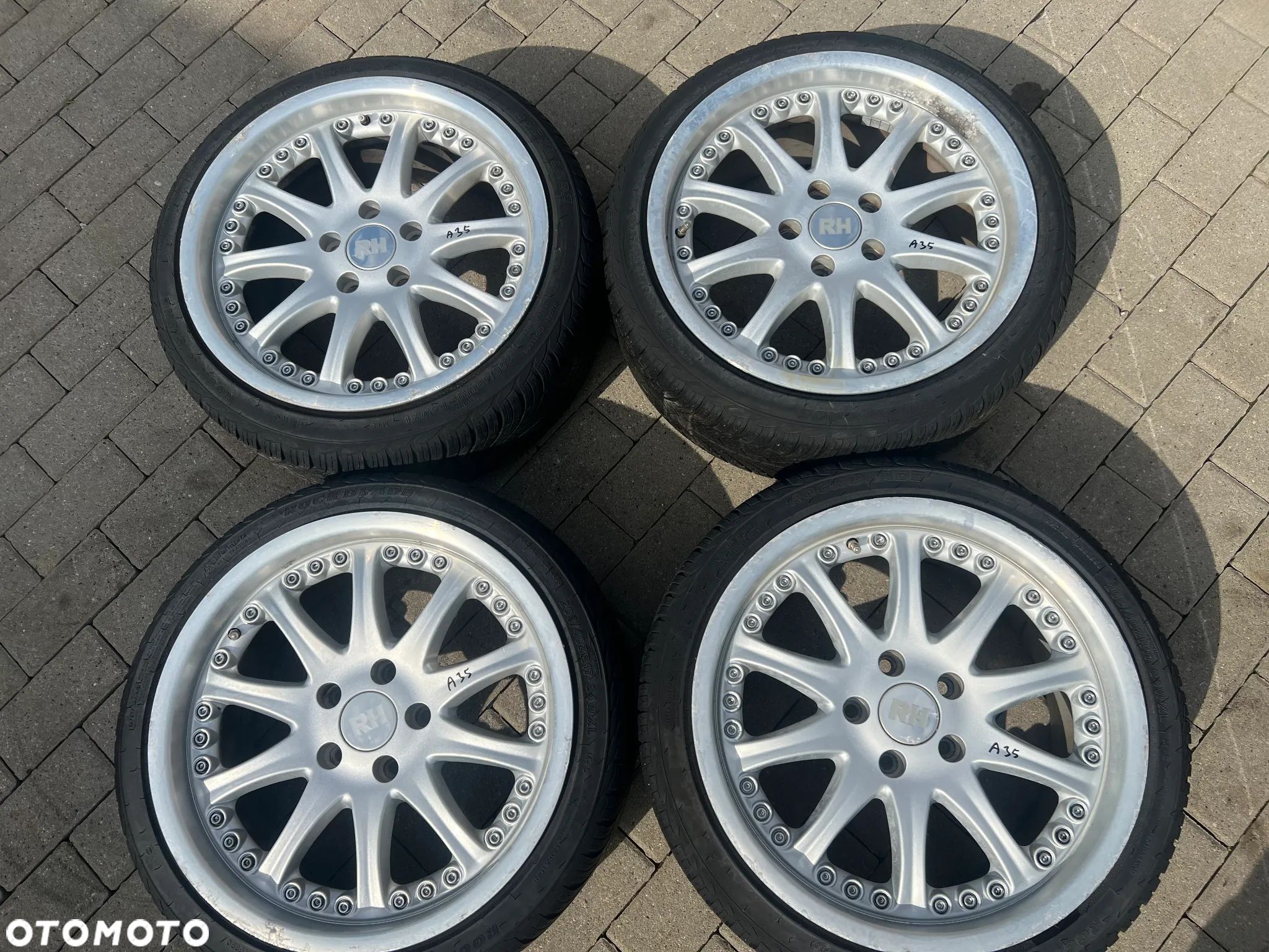 ALUFELGI RH 8Jx17 ET35 5x112 + OPONY ROCKBLADE 2O22 - 1