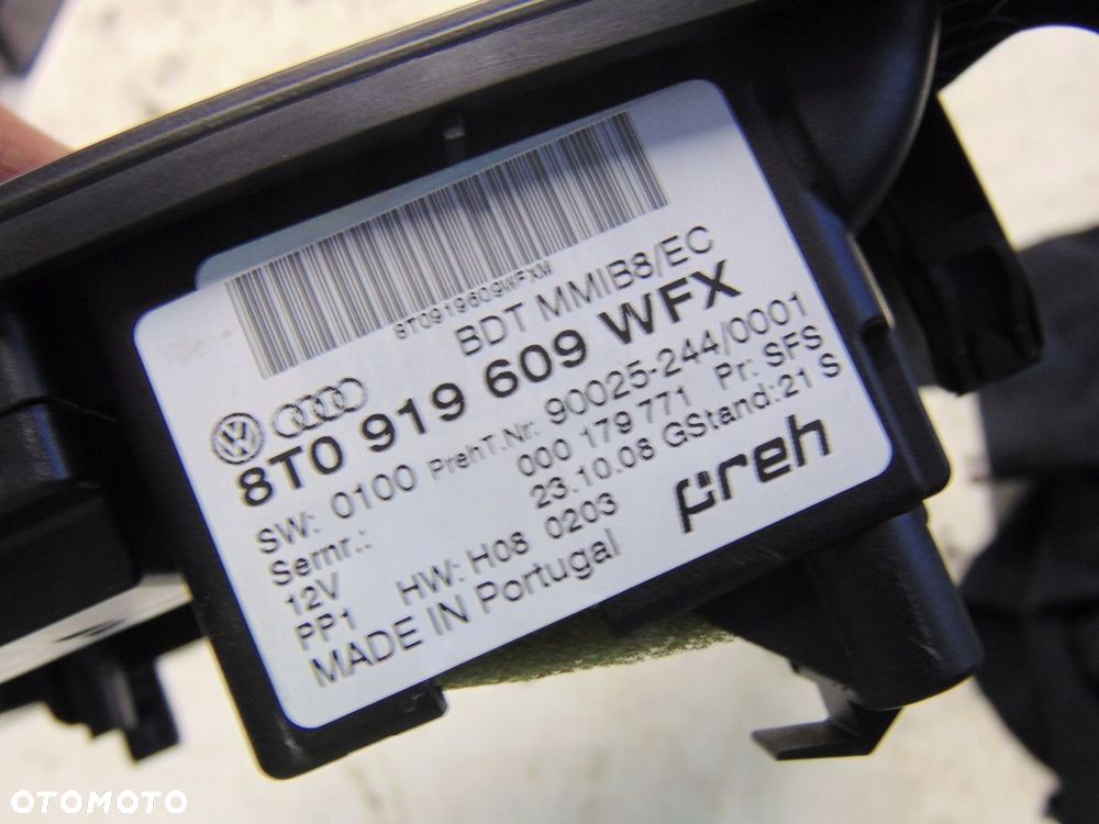 ZESTAW MMI NAWIGACJA EKRAN PANEL RADIO KOMPLET AUDI A4 B8 EUROPA - 16