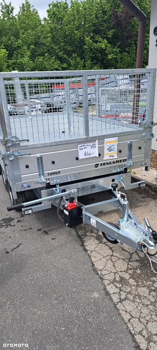 TEMARED TIPPER 2515/2 ALU burty + nadstawka siatkowa - 2