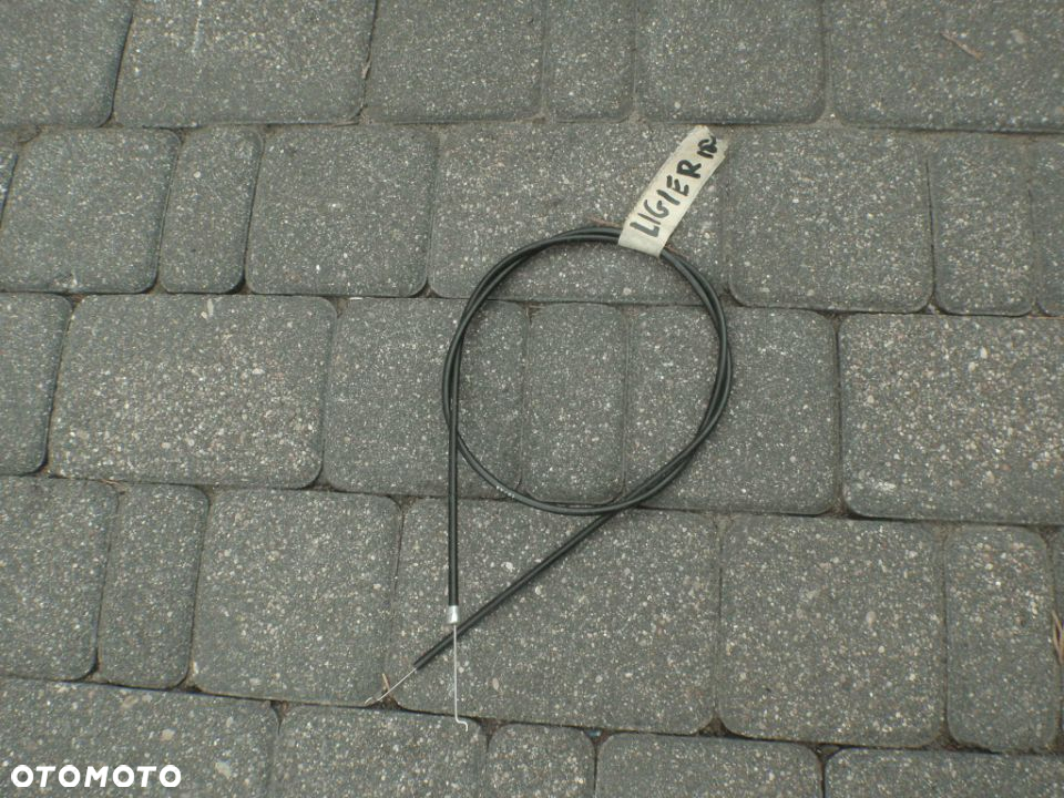linka linki rączka otwierania maski klapy tył  aixam ligier js50 ixo microcar mgo - 7
