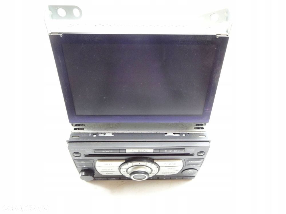 radio cd wyświetlacz nissan x-trail t31 - 1