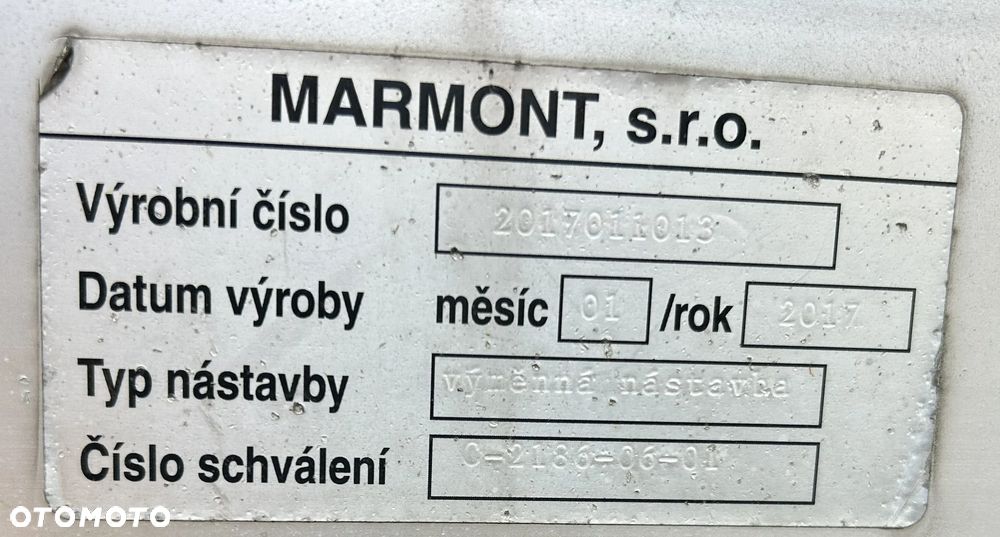 DAF MARMONT / ZABUDOWA / FIRANKA / DŁ. 6,4 M - 10