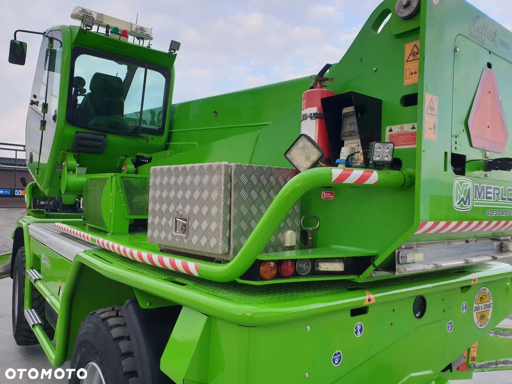 Merlo ROTO 4030 MCSS KOSZ/WCIĄGARKA/WIDŁY HYD,PILOT SPROWADZONA PIĘKNY STAN - 8