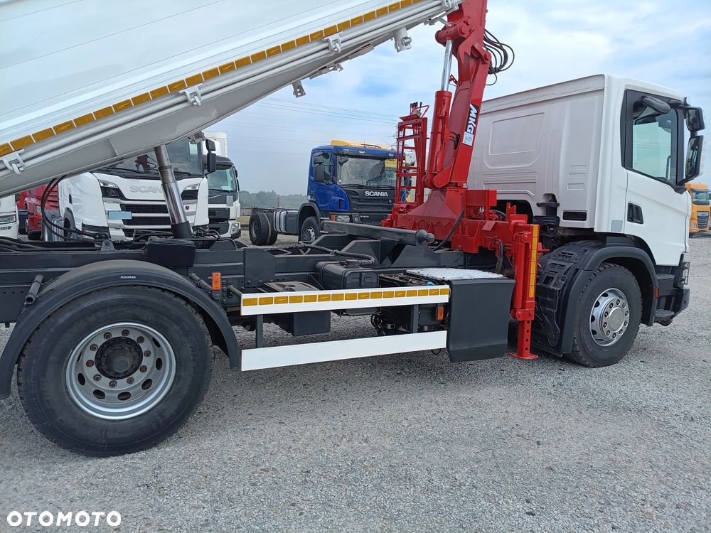 Scania P450 Wywrot Meiller, HDS MKG125, Sprowadzony - 7