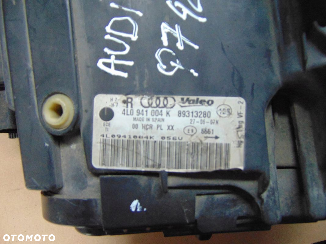LAMPA PRZÓD PRAWA 4L0941004K AUDI Q7 4L EUROPA - 2