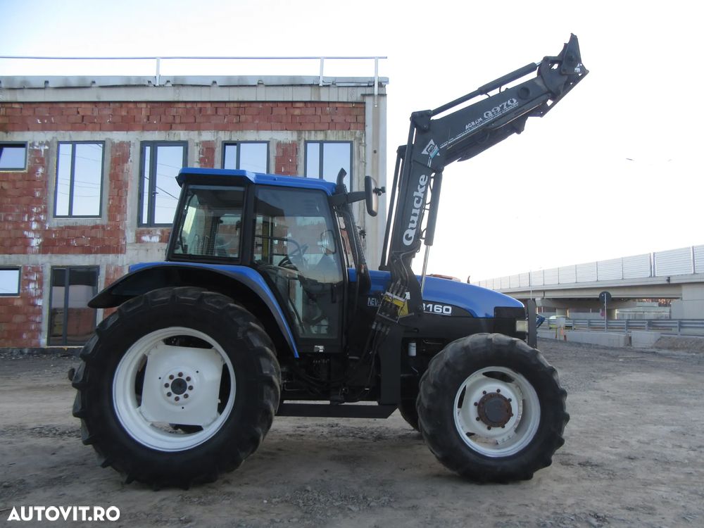 New Holland 8160 cu incarcator frontal - 14