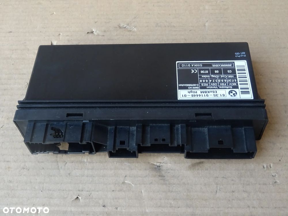 BMW E61 E60 MODUŁ STEROWNIK KOMFORTU NADWOZIA KBM 9114448 - 1