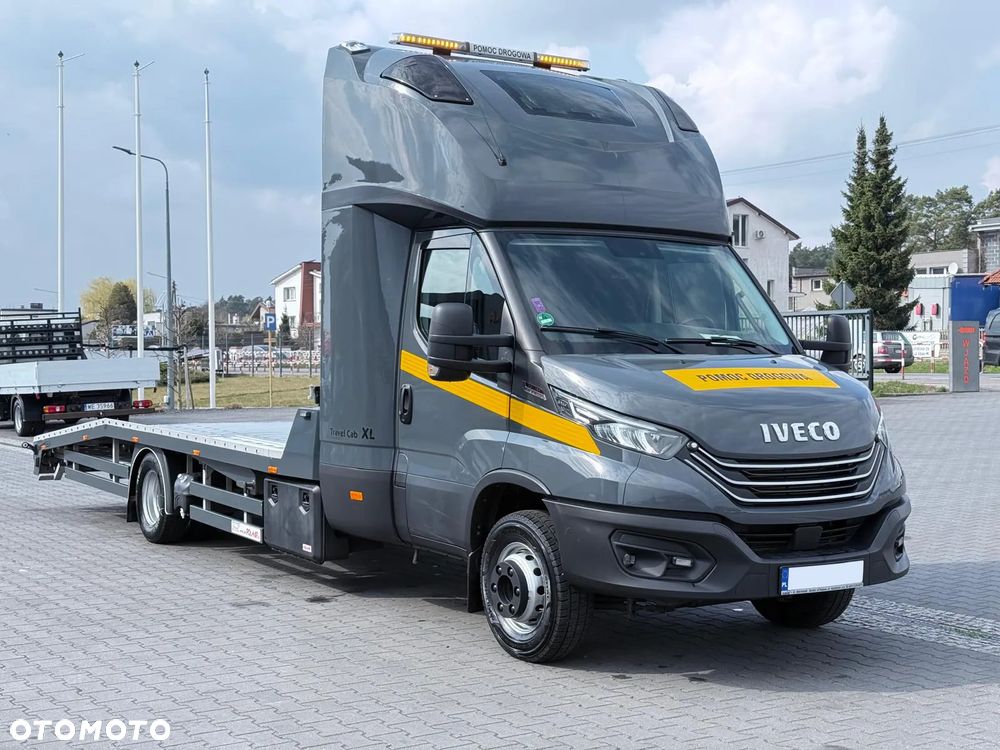 Iveco DAILY 70C18 70-180 72C18 HI-MATIC POLMAR TRAVEL CAB XL AUTOTRANSPORTER AUTOLAWETA NAWIGACJA - 4