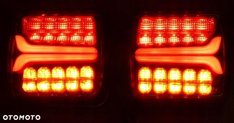 LAMPA TYLNA ZESPOLONA LED PRZYCZEPKA KPL. - 5