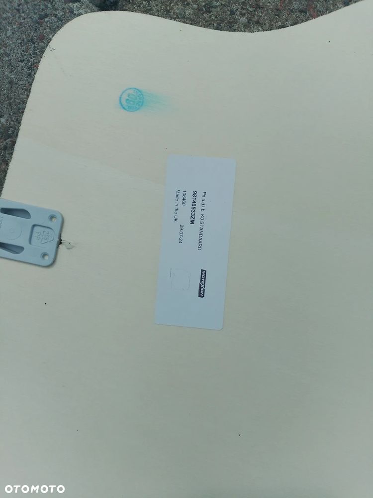 Zabudowa ochronna podłoga osłony ściany drzwi 16rdo26r.proace scudo expert jumpy vivaro partner berlingo  Combo L2 L3 98170082ZM - 7