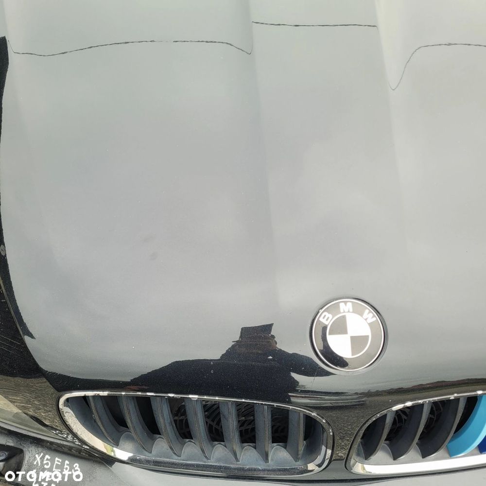 MASKA POKRYWA SILNIKA BMW X5 E53 475 BLACKSAPPHIRE ORG LAKIER LIFT C107 - 4