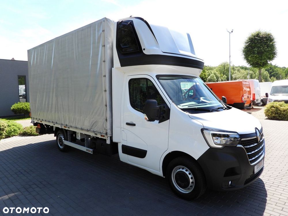 Renault MASTER PLANDEKA WINDA 9 PALET WEBASTO TEMPOMAT LEDY PNEUMATYKA KLIMATYZACJA  165KM - 5