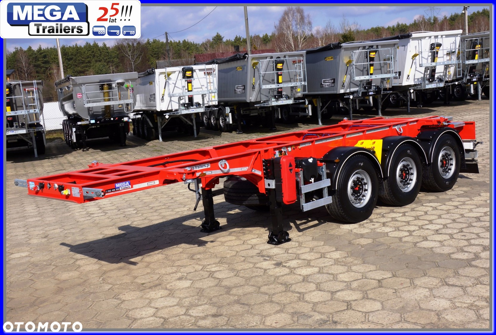 Inny Naczepa do przewozu Tank Kontenerów 20 FT  MEGA TRAILERS - 7