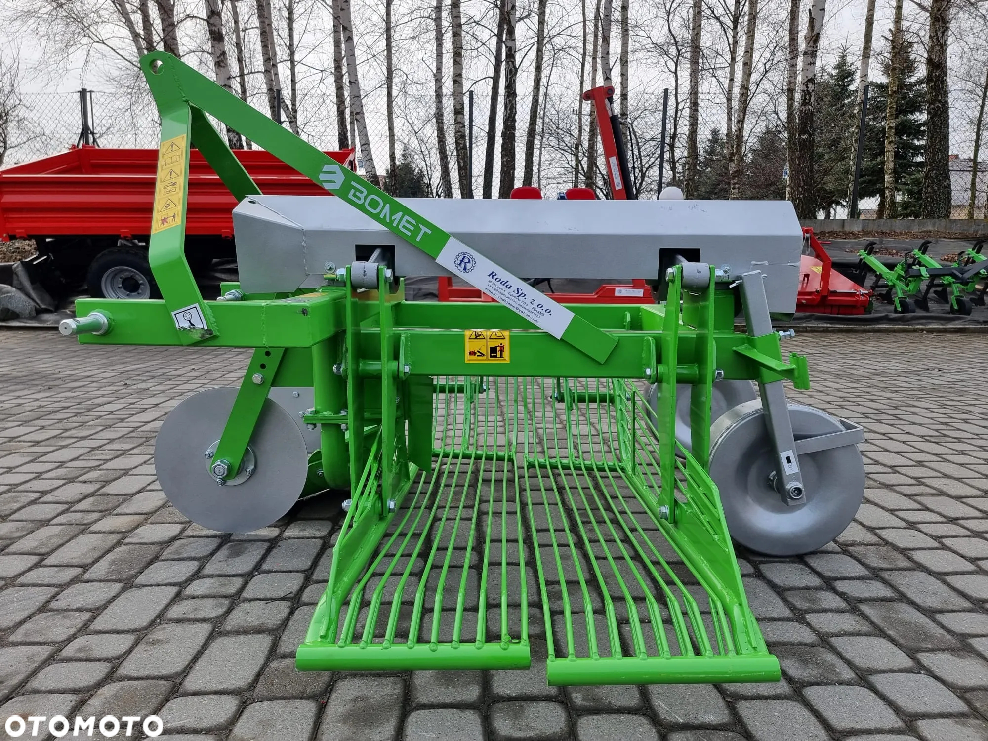 Kopaczka do ziemniaków jednorzędowa wibracyjna (wyrzut na bok) - 6