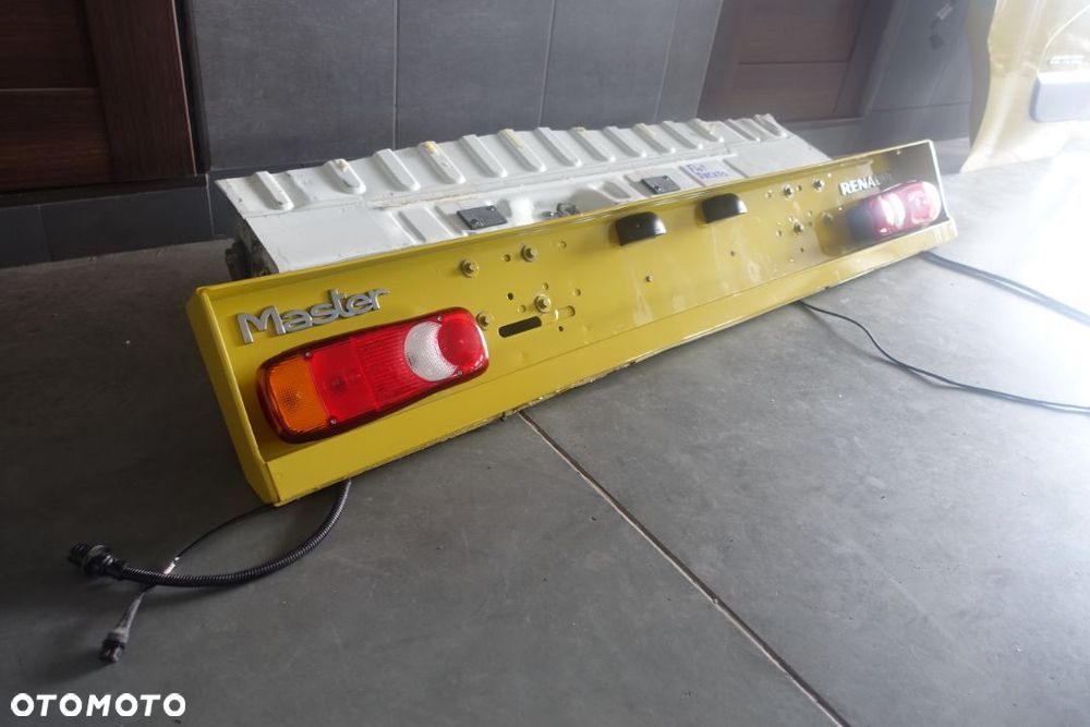 BELKA TYLNA ZDERZAK Master III Opel Movano B TYL TYLNA ZOLTA RAMA PLANDEKA - 2