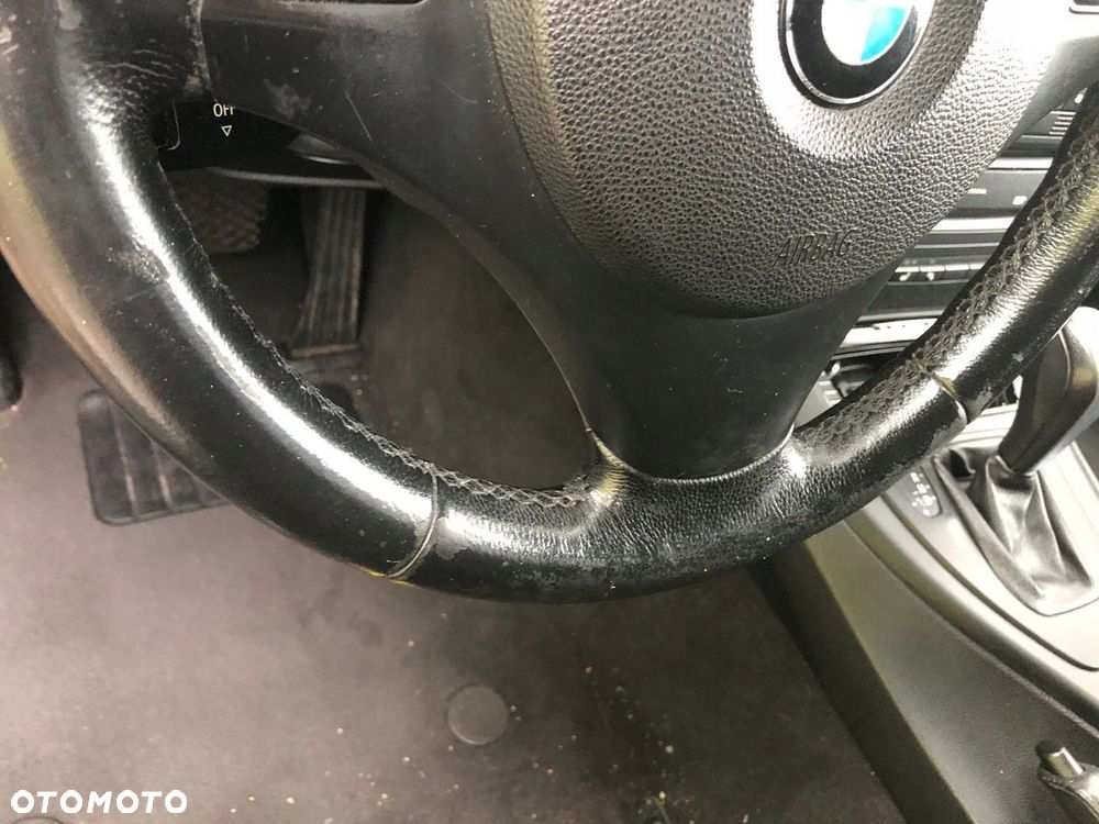 BMW 3 E91 E90 kierownica skórzana z poduszką sportowa - 4