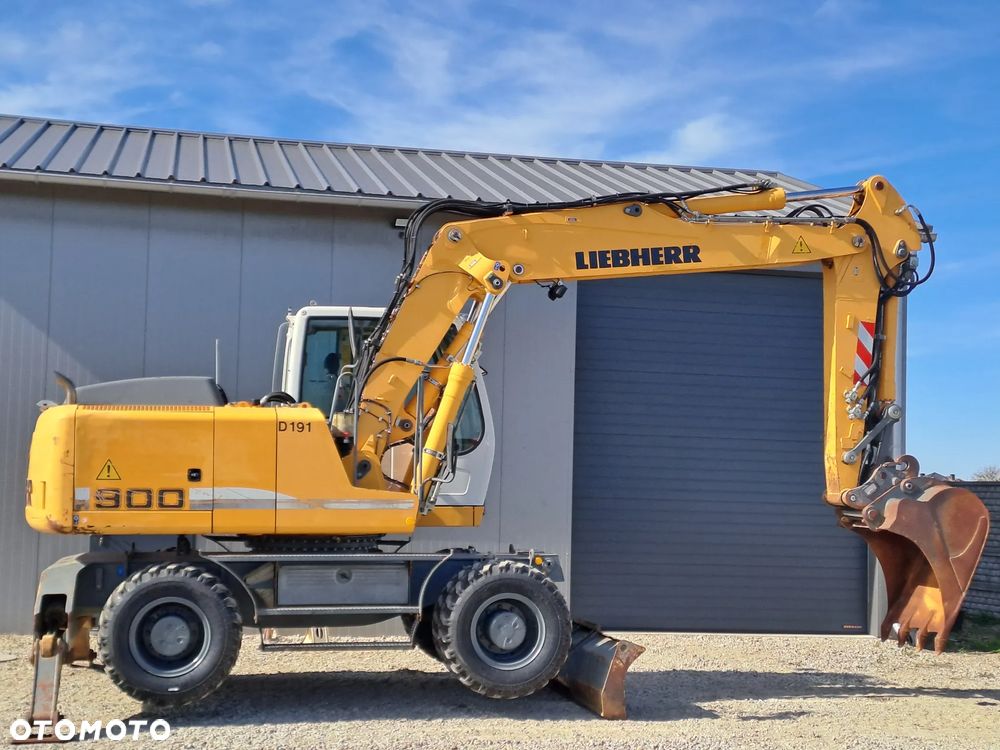 Liebherr A900 C PŁUG I PODPORY Z NIEMIEC SUPER STAN / 314 / 316 / 904 / 914 / 916 / 918 / 920 - 10